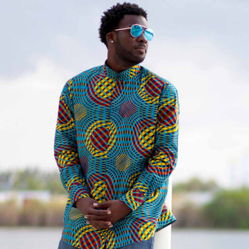 Kitenge Ankara African Print Menswear Collection by Africas Closet