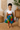 A- Line Skirt Ankara/Kitenge/African Print- Orange/ Teal/Black/Purple Tribal Print