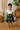 Tiered Skirt Ankara/Kitenge/African Print- Blue/Orange/Teal/Tribal Print