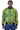 African Bomber Jacket - Blue Green with Yellow Teardrop print - Africas Closet