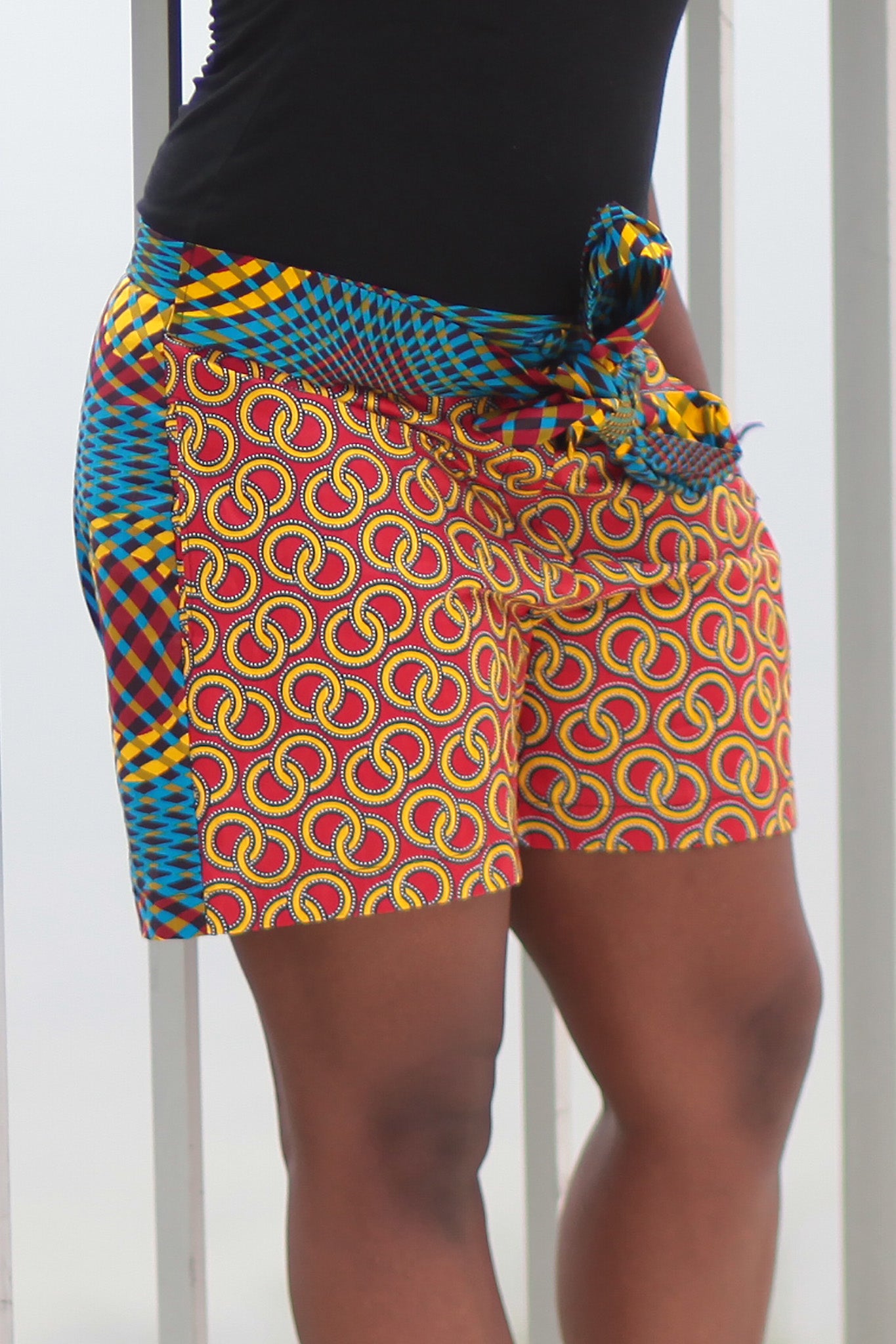 Tope Ankara Shorts, Shorts, African Print Shorts, African Print, Ankara  Knickers, High Waist Short, African Print High Waist Shorts -  Canada