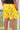 African Print/Kitenge Beach Shorts-Yellow/Brown Geometric Print - Africas Closet