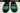 African Print /Ankara Flat Shoes (with laces) Denim detail - Red and Green Animal Print. - Africas Closet
