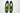 African Print /Ankara Flat Shoes (with laces) - Yellow and Green Animal Print. - Africas Closet