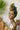 African Print Headwrap (Mini) - Blue/Yellow/Green Floral Print
