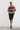 African Print Long Sleeved PeplumTop - Beige/Red/Navy Blue Floral Print - Africas Closet