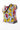 African Print Shopper Bag-White/Red - Africas Closet