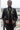 African Mens Blazer Jacket - Green/Black Batik Print - Africas Closet