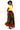 African Maxi Skirt - Red, Blue, Yellow Triangles Print - Africas Closet