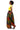 African Maxi Skirt - Red, Blue, Yellow Triangles Print - Africas Closet