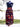 African Maxi Skirt - Blue/Red/Black Wave Floral Print - Africas Closet