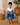 A- Line  Skirt Ankara/Kitenge/African Print- Light Blue/ White/Black/ Geometric Print