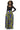 African Maxi Skirt - Floral Blue and Yellow - Africas Closet