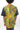 African Print Mens Shirt- Geometric Shirt Squares - Africas Closet