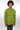 African Print Mens Shirt Button-Up Yellow Green and Blue Shirt - Africas Closet