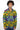 African Print Mens Shirt Button-Up Multicolor Checkered - Africas Closet