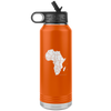 African Map Water Bottle