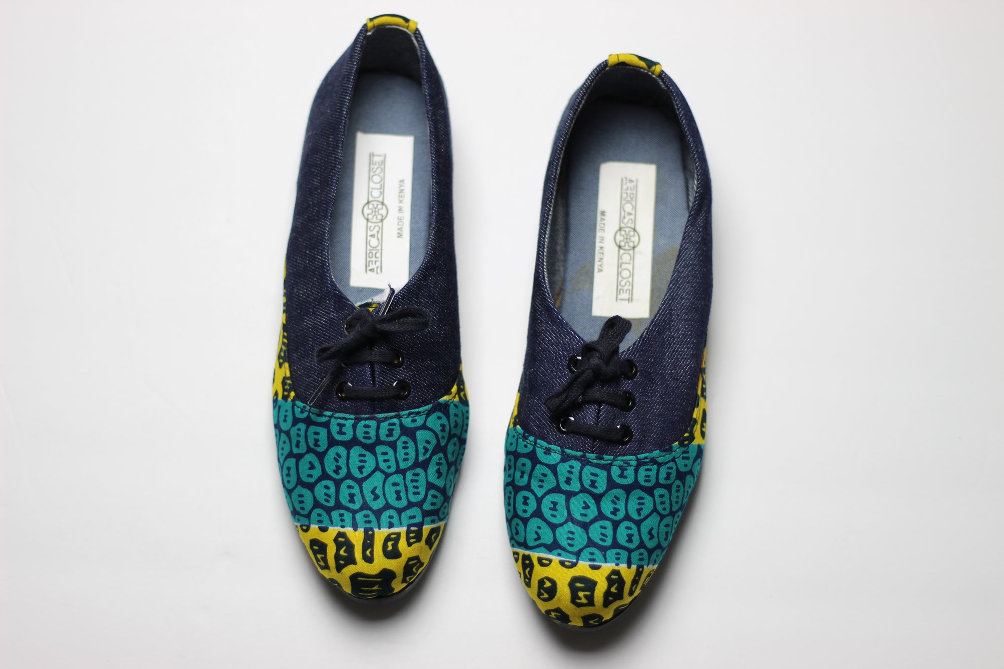 Ankara shoes hot sale for ladies