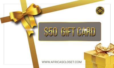 Gift  Cards At Africas Closet - Africas Closet