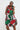 African Print /Ankara /Kitenge Zao Dress Top - Red/Green/BaigePrint - Africas Closet
