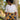 African Print /Kitenge/Ankara(Mini) Shorts - White/Musturd Yellow Floral Print - Africas Closet