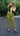 African Print Jogger pants - Yellow/Black Fern Print - Africas Closet