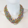 African Maasai Beaded Necklace- Multi Colored - Africas Closet