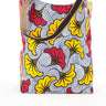 African Print Shopper Bag-White/Red - Africas Closet