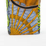 African Print Shopper BagGold/Green Geo Print - Africas Closet