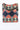 African Print Shopper Bag -Navy Blue/Red Floral Print - Africas Closet