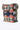 African Print Shopper Bag -Navy Blue/Red Floral Print - Africas Closet