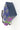African Print Shopper Bag-Blue/ Purple Geometric Print - Africas Closet