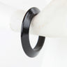 African Wooden Bangle-Black Medium - Africas Closet