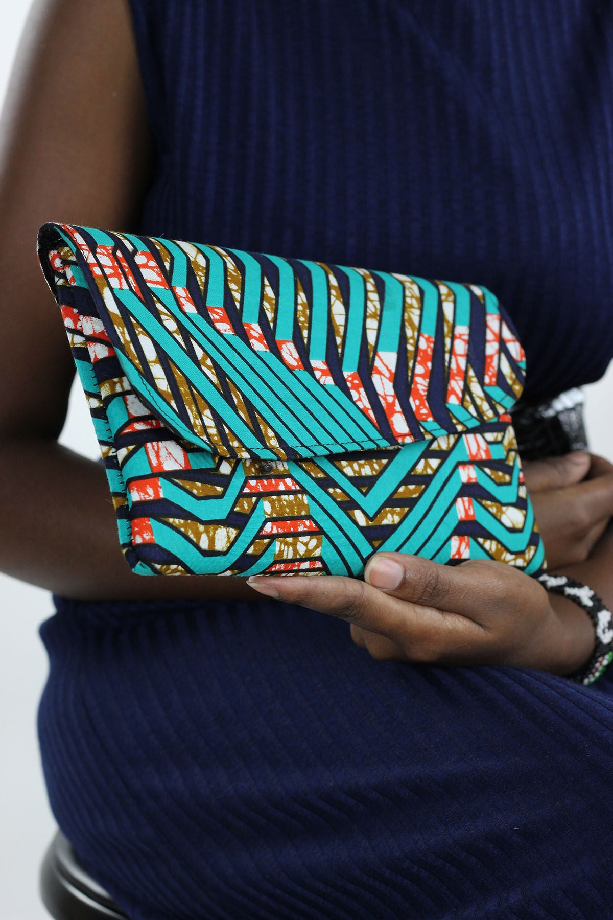 Ankara clutch hot sale purse