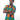 African Short Sleeved Shirt-Teal/Orange - Africas Closet