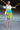 African Print Midi Flare Skirt - Teal/Orange /Pink Geometric Print - Africas Closet