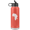African Map Water Bottle