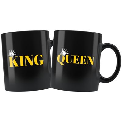 King and Queen Mug His and Hers
